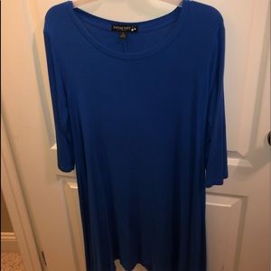 Quarter Sleeve Tshirt Dress